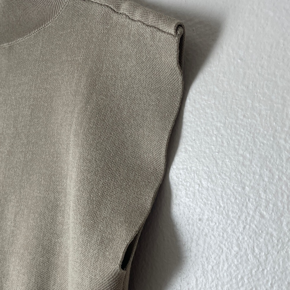 Commense Olive Cowl Neck Sweater - Picture 4 of 8